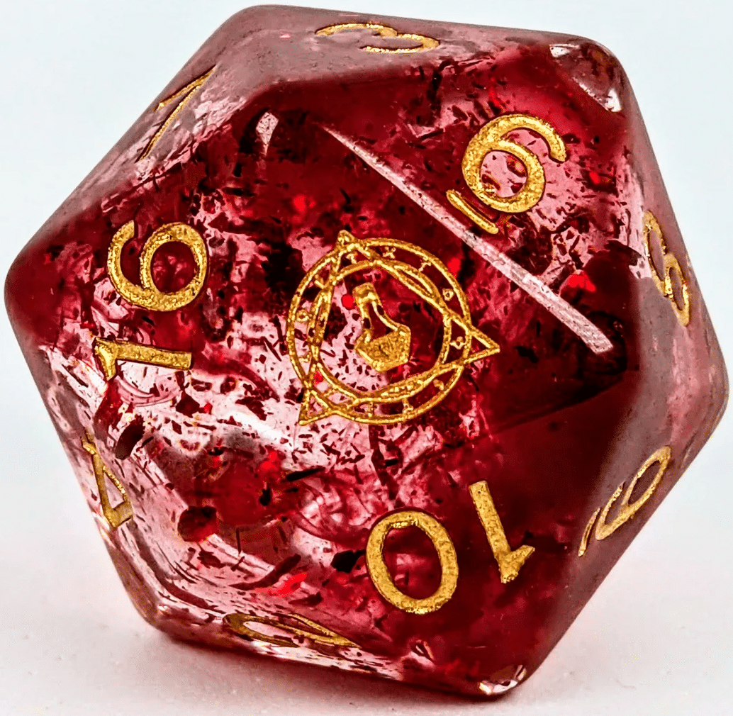 Role 4 Initiative Diffusion XL Alchemist's Stone D20 image 0